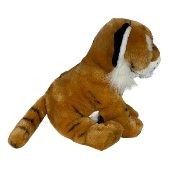 Wild Republic Cuddlekins Tiger Cub Plush 12 in Stuffed Animal Toy Soft Blue Eyes - Picture 4 of 9